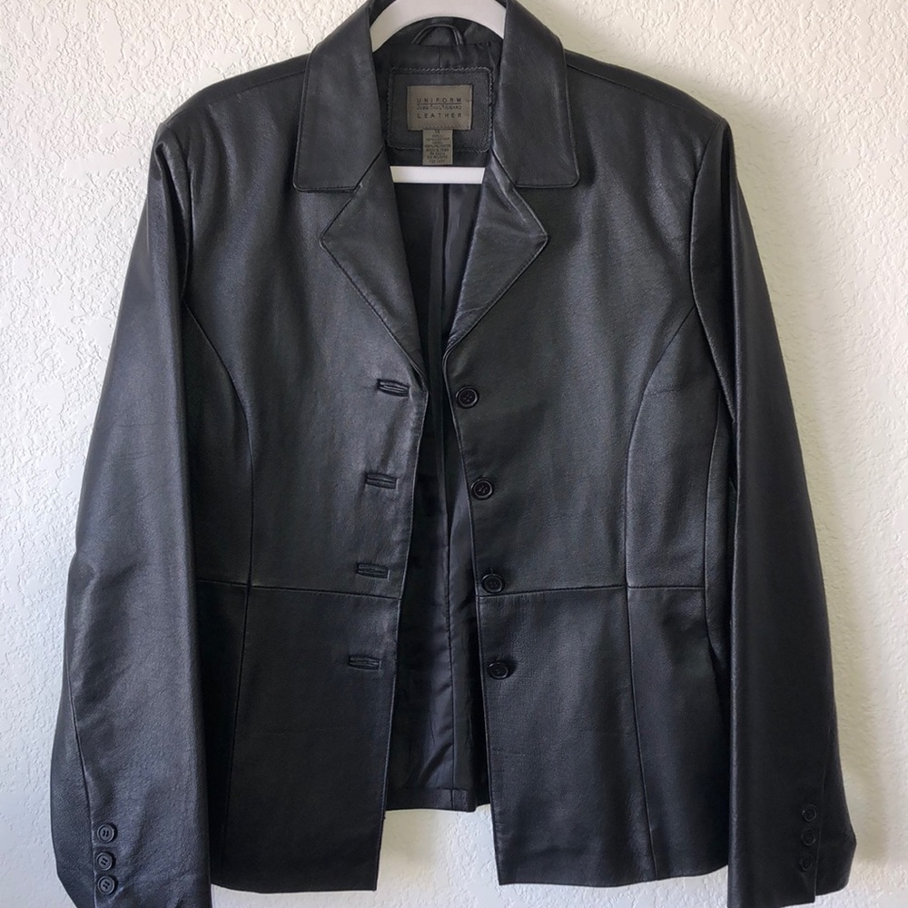 🖤Black Leather Jacket🖤